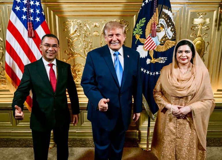 ট্রাম্পের সঙ্গে তারেক রহমানের ছবি নিয়ে আলোচনা, যাচাইয়ে কী মিলছে